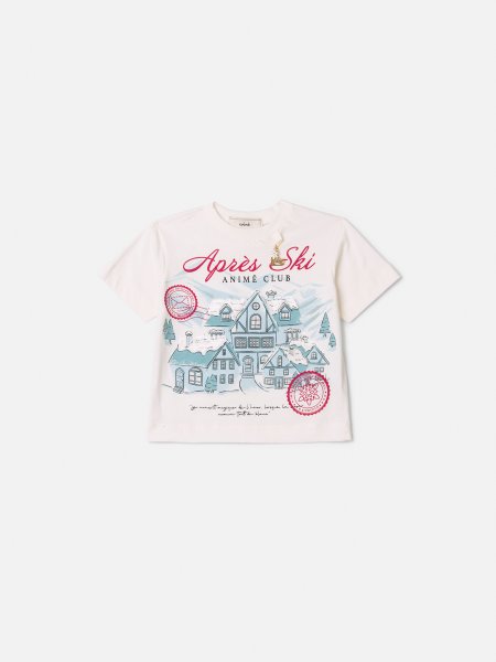 Blusa Infantil Menina Animê com Bordado de Lantejoula