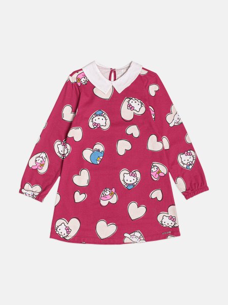 Vestido Infantil Menina da Hello Kitty com Golinha