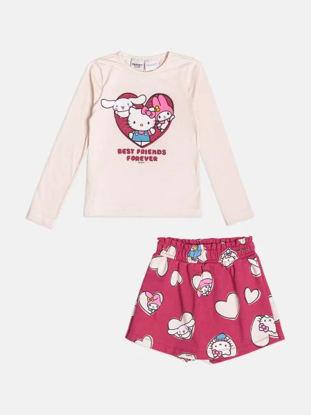 Conjunto Infantil Menina da Hello Kitty e Amigos