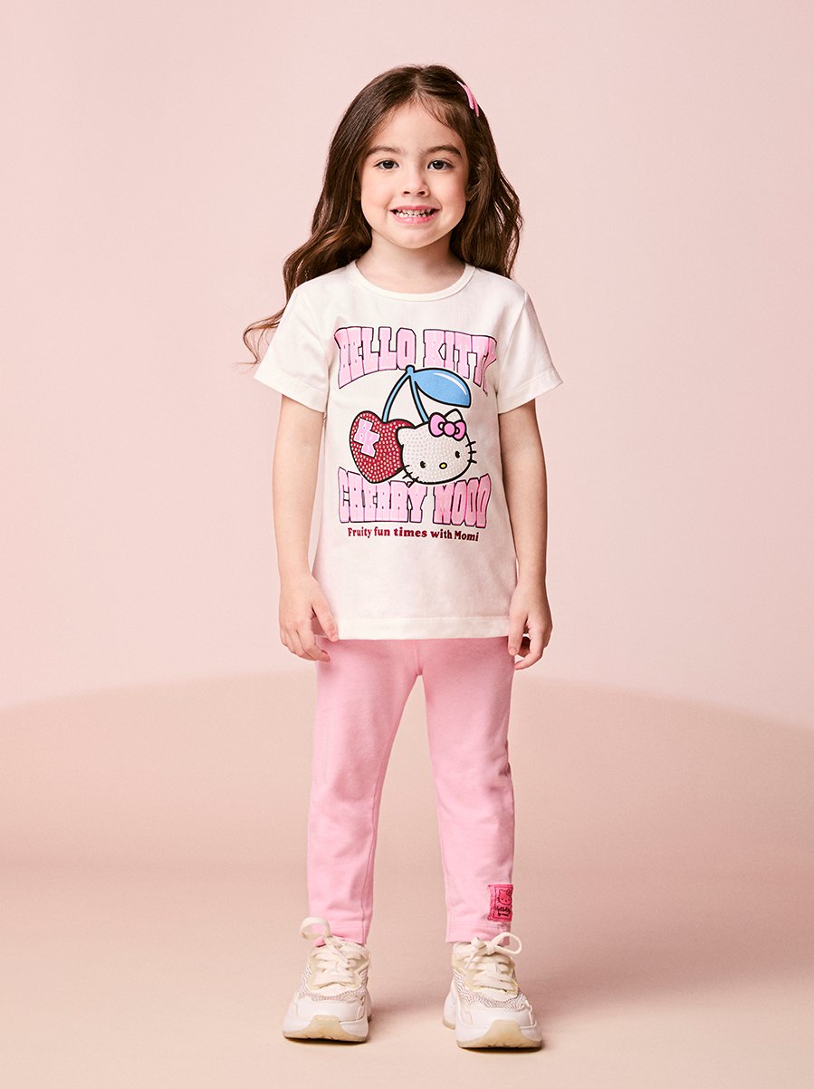 Conjunto com Strass do Stitch