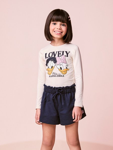 Conjunto Infantil Menina da Daisy e Donald