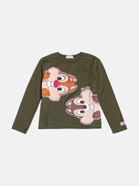 Blusa Menina Infantil Manga Longa do Tico e Teco