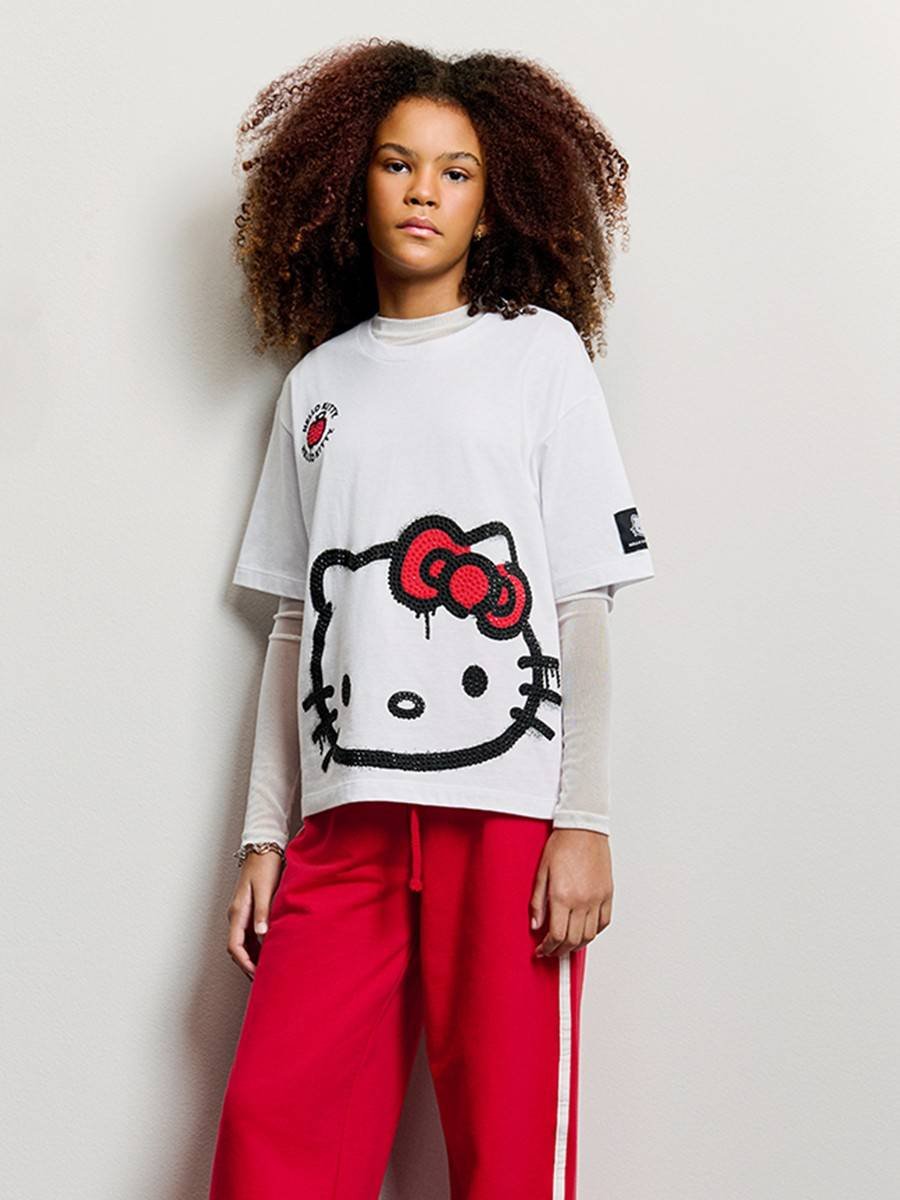 T-Shirt Feminino Authoria da Hello Kitty T-Shirt Feminino Authoria da Hello Kitty