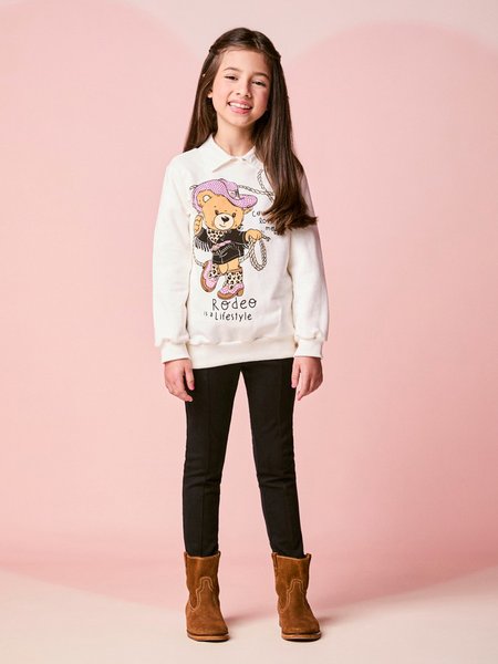 Conjunto Infantil Menina Manga Longa de Country Bear