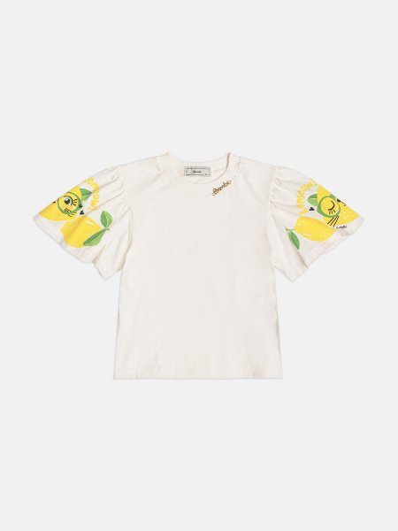 Blusa Infantil Menina com Mangas Amplas Bimbi