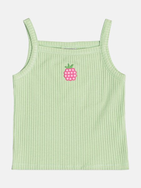 Regata Infantil Meninacom Alças Verde Menta Bimbi