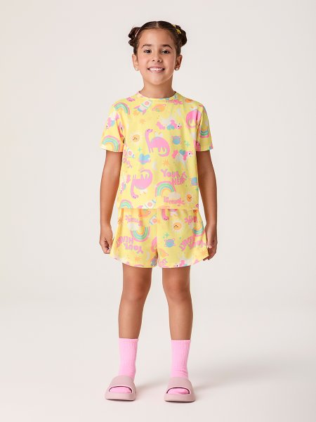 Conjunto de Pijama Infantil Menina Bimbi
