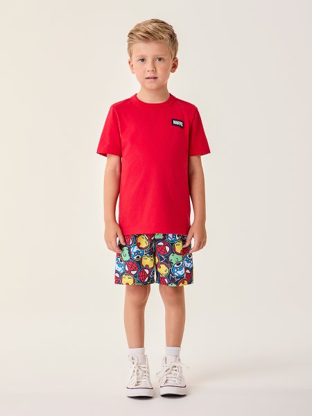 Conjunto Infantil Marvel Super Heróis Bimbi