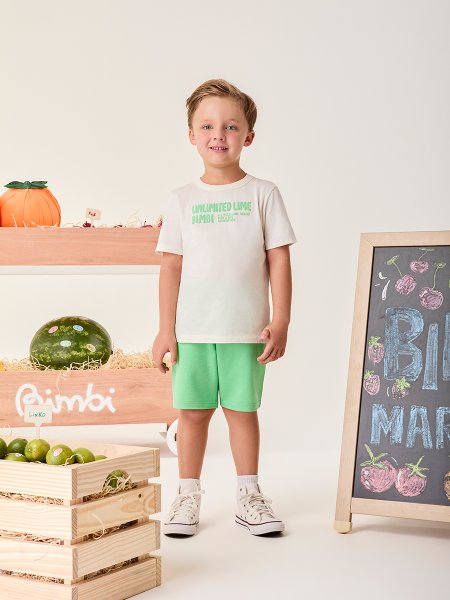 Conjunto Infantil Menino Verde Limão Unlimited Lime Bimbi