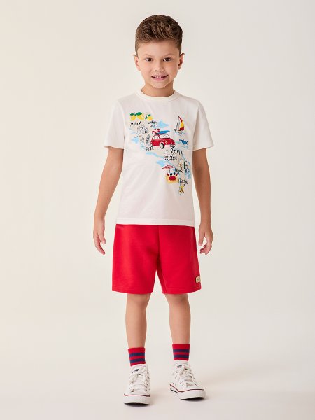Conjunto Infantil Menino Bimbi Europan Tour