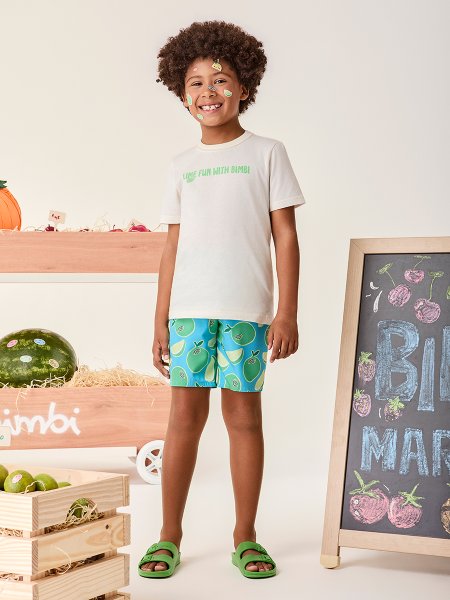 Conjunto Infantil Menino Fruit Print Bimbi