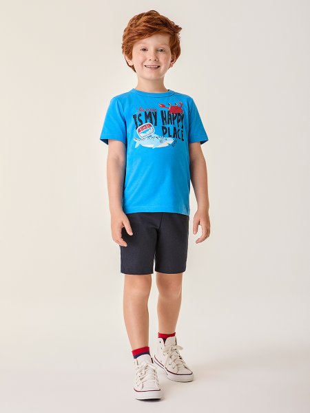 Conjunto Infantil Menino Azul Bimbi