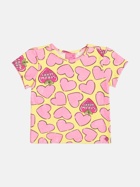 Regata Infantil Menina Heart Fruits Momi