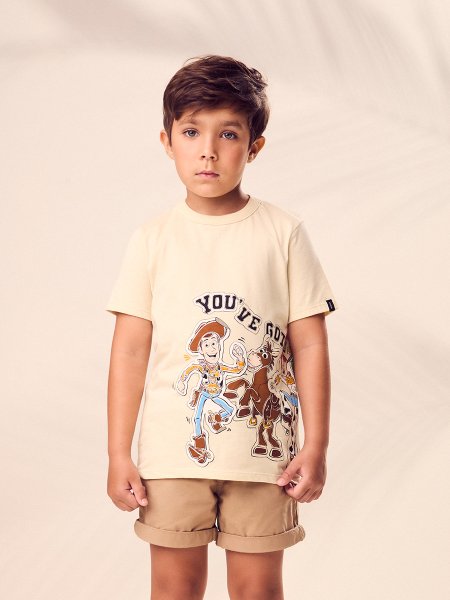 Camiseta Infantil Menino Disney Toy Story Amigos Youccie