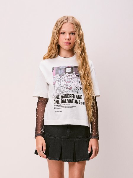 T-Shirt Feminina Disney 101 Dalmatas Authoria