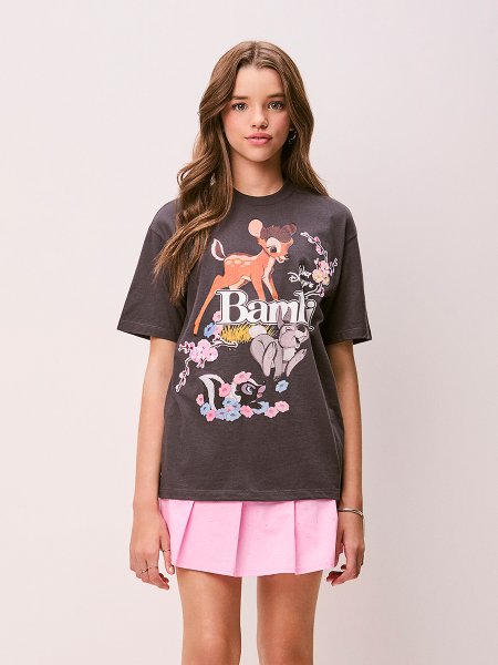 T-Shirt Feminina Disney Bambi Authoria