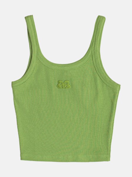 Top Feminino Authoria Ribana de Ribada Verde com Patch