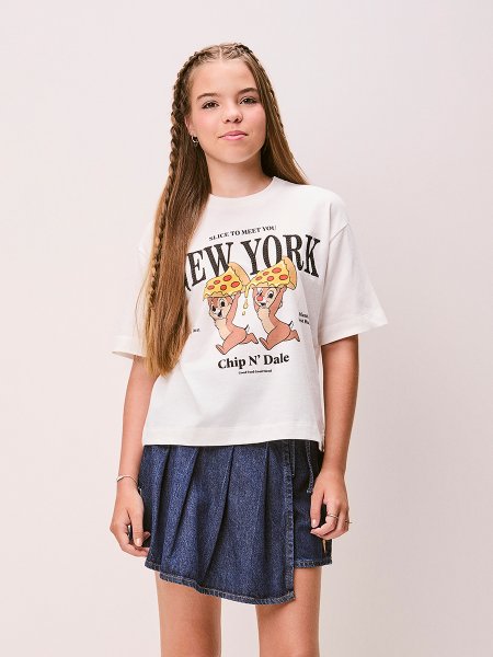 T-Shirt Feminina Disney Tico e Teco Authoria