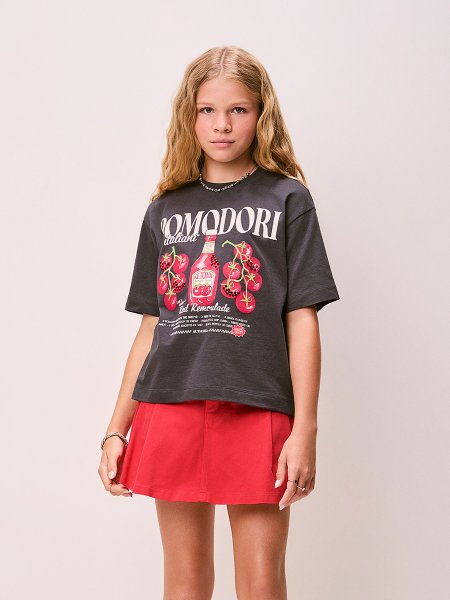 T-Shirt Feminina Estampada Pomodori Authoria