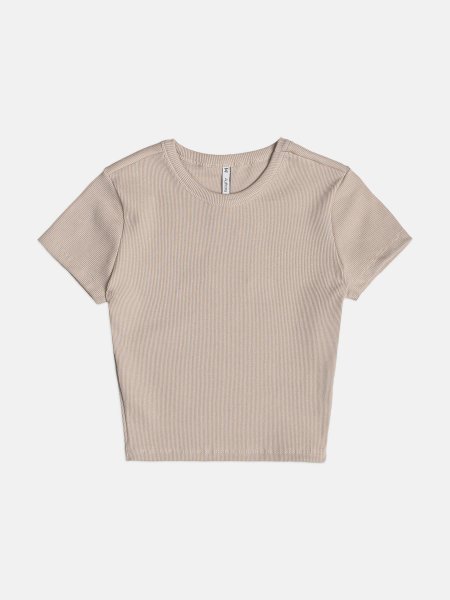 T-Shirt Feminina de Ribana Bege Authoria