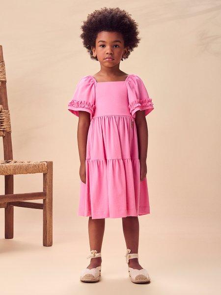Vestido Com Babadinho Anime Petite