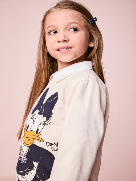 Conjunto Infantil Menina da Daisy Duck com Patch