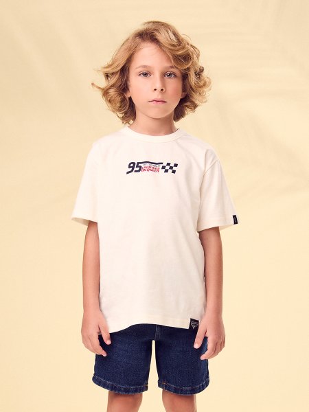 Camiseta Menino Youccie Infantil Disney Carros McQueen