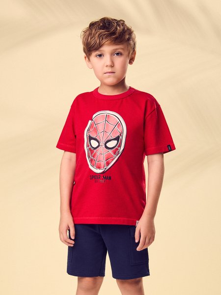 Camiseta Menino Youccie Infantil Spider-Man Marvel