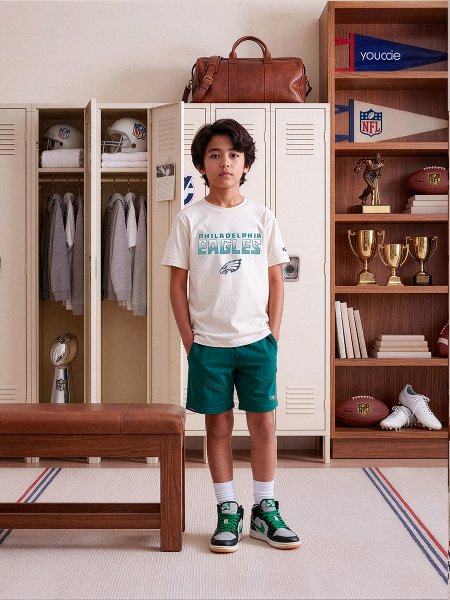 Conjunto Infantil Philadelphia Eagles da NFL