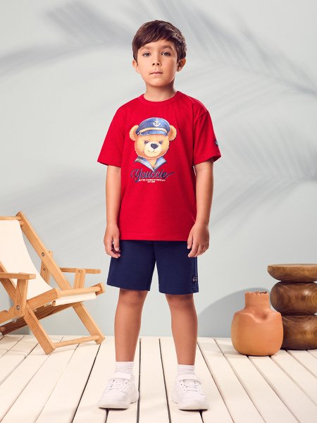 Conjunto Infantil Ursinho Marinheiro da Youccie