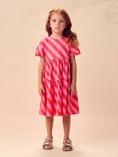 Vestido Marias Listrado Anime Petite