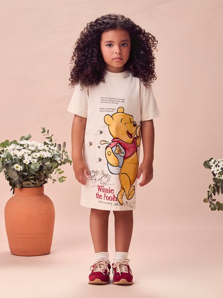 Vestido Winnie The Pooh Licenciado Disney Anime Petite