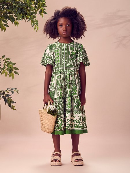 Vestido Rotativos Classic Anime Kids