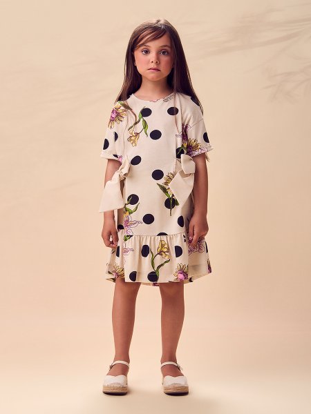 Vestido Com Laços  Anime Kids