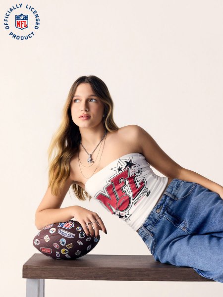 Top Feminino Authoria NFL Star