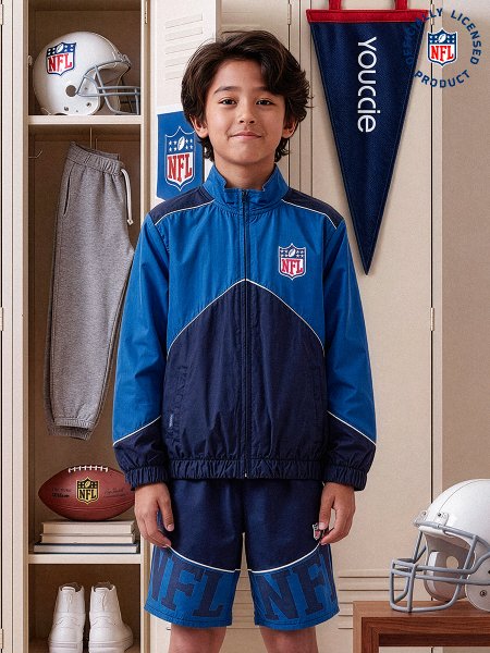 Jaqueta Infantil NFL Sport Azul