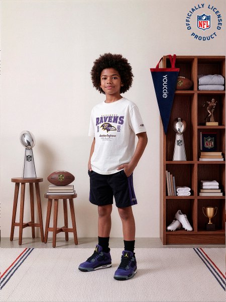 Conjunto Infantil Baltimore Ravens da NFL
