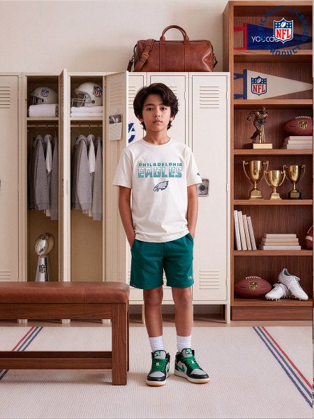 Conjunto Infantil Philadelphia Eagles da NFL
