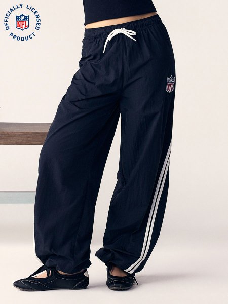 Calça Track NFL Feminina com Faixas Laterais da Authoria